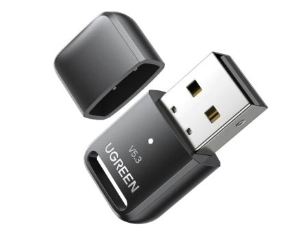 UGREEN Bluetooth 5.3 USB Adapter Dongle with 20 Meters Max Connectivity Range for PC, Desktop Computer, Laptop, Tablet, Phone, Mouse, Keyboard, Headset, Earphone, Printer, etc. | 90225 Cheap