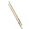 Zildjian 5A Anti-Vibe Series Hickory Drumsticks Oval Tip for Drums and Cymbals (Wood, Nylon) | Z5AA, Z5ANA Online now