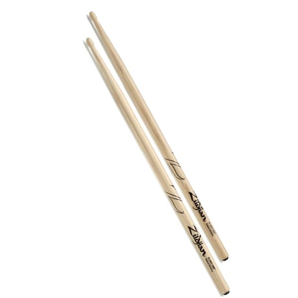 Zildjian 5A Anti-Vibe Series Hickory Drumsticks Oval Tip for Drums and Cymbals (Wood, Nylon) | Z5AA, Z5ANA Online now