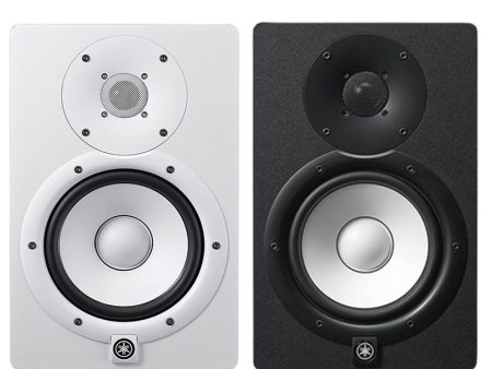 Yamaha HS8 8  120W 2-Way Bass Reflex Powered Studio Monitor Passive Speaker with Bi-Amplified Nearfield Monitoring, XLR 3 Pin and 3.5mm TRS AUX Inputs and Room and High Trim Controls for Audio Production and Recording (Black, White) Fashion