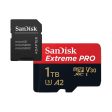 Sandisk Extreme Pro Micro SD Card 1TB UHS-I SDXC Class 10, 200mb s and 140mb s Read and Write Speed A2 with Adapter | SDSQXCD-1T00-GN6MA Hot on Sale