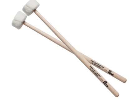 Vic Firth T2 Timpani Cartwheel American Custom Felt White Hickory Mallet Percussion Drum Stick for Marching and Concert Performances For Discount