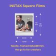 FUJIFILM Instax Square Sunset Film 10s (10 Sheets) Single Pack Sale