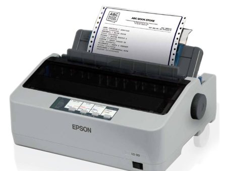 Epson LQ-310 Impact Dot Matrix Printer Single Function with 24-Pin Narrow Carriage and 416 CPS Print Speed for Home and Business Use Online now