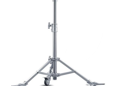 Godox Heavy-Duty Steel Roller Stand with Braked Wheels, 40kg Max Load Capacity, 66    177  Max Height, 1-1 8  Receiver, Retractable 5 8  Pin for Photography Supporting Gear | SA5015 SA5045 Discount