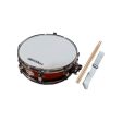 Fernando 14  Piccolo Snare Drum Marching Set with UK Drum Head, Adjustable Straps, and Drumsticks (Wine Red) | JBS10055 AJ Fashion