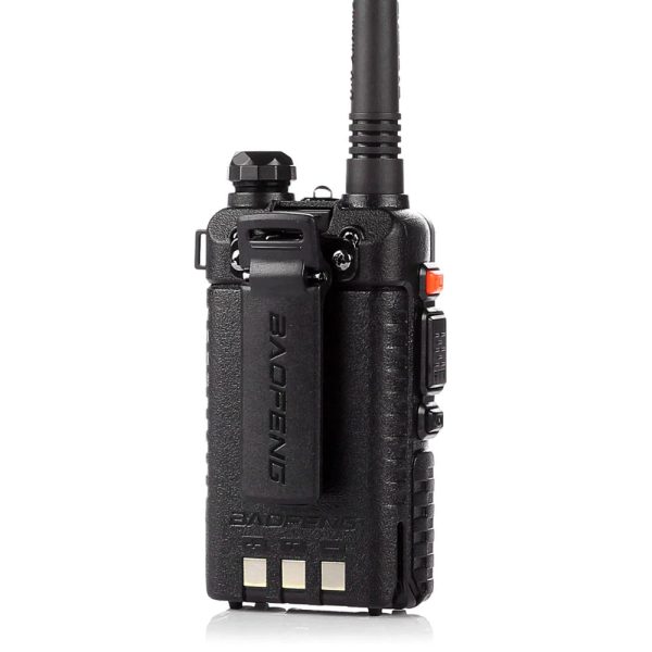 BaoFeng UV-5R (Single & Set of 2 3 4) Walkie-Talkie Dual-Band VHF UHF Transceiver 5W PC Programmable Two-Way Radio with 128 Store Channels, 136-174 400-520MHz Frequency Range, 5km Max. Talking Range, Clear Voice Output (Black) For Sale