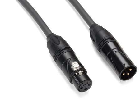 Samson TOURtek PRO TMPQ 5   9 Meters 3 Pin XLR Male to Female Quad Core Premium Microphone Audio Cable with PVC Jacket, Gold Plated Neutrik Connectors and Copper Mesh Shielding | ESATPMQ15 ESATPMQ30 Fashion