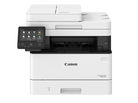 Canon imageCLASS MF441DW Multi-Function Monochrome Laser Printer with Print, Colored Scan and Copy Function, 600DPI Printing Resolution, 900 Max Expandable Paper Storage, 5  Touch Panel, WiFi and Ethernet for Office and Commercial Use Online Hot Sale