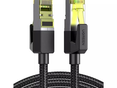 Ugreen 10 Meters Cat 7 High-Speed Braided RJ45 Ethernet Cable with Pure Copper Core, 10Gbps 600MHz Transmission Speed, Nylon Braided Jacket for PC, Laptop, TV, PS5, PS4, Xbox One, Modem, Router, Printer, etc | 30791 Supply