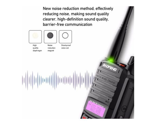 BaoFeng UV-9R PLUS (Single & Set of 2 3 4) Walkie-Talkie Dual-Band VHF UHF Transceiver 8W PC Programmable Two-Way Radio with 128 Store Channels, 136-174 400-520MHz Frequency Range, 9km Talking Range, Clear Voice Output, IP67 Waterproof Online Sale