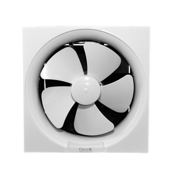 OMNI XFW-300 12-Inch 60W 220V Wall Mounted Exhaust Fan with 635 CFM Airflow, 56 dB (A) for Home and Office Spaces Discount