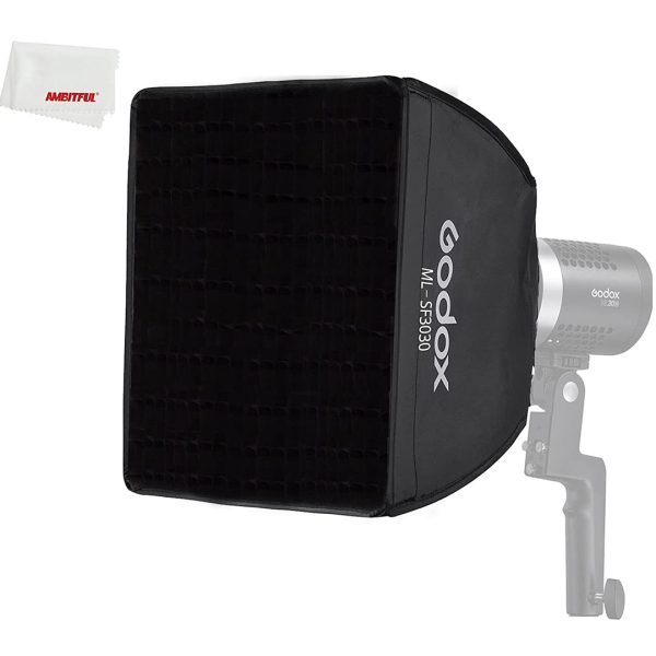 Godox ML-SF3030 Softbox for ML30   ML30Bi LED Lights Studio Diffuser for Studio Photography Videography Discount