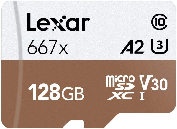 Lexar Professional 1000x Micro SDXC UHS-I Memory Card with up to 128GB Storage Capacity LSDMI128B667A Sale