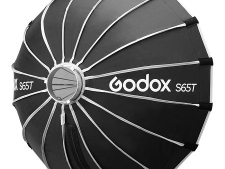 GODOX S65T 85T 120T Bowens Mount 65cm 85cm 120cm Foldable Quick Release Umbrella Softbox with Collapsible, Removable Front and Inner Diffuser for Photography and Studio Lighting Equipments For Sale