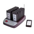 DAYTECH 10-Piece Set Coaster Buzzer Restaurant Guest Pager Calling System 300m Long Range Queue Line Beeper for Fast Food, Cafe, Clinic, Coffee Shop | RP01 For Cheap