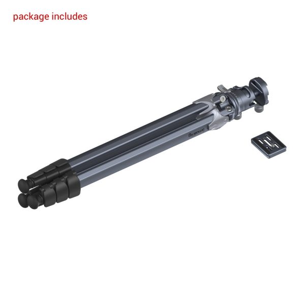 SmallRig AP-01 Lightweight Aluminum Travel Tripod with 15Kg Load Capacity, 360 Degree Fluid Head Angle for Shooting | 3987 For Discount