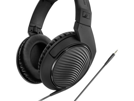 Sennheiser HD 200 Pro Professional Monitoring Headphones Closed-back Around-ear with Noise Reduction Stereo Jack Adapter for Studio Stage Hot on Sale