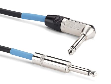 Samson TOURtek TIL 1   3  6   8 Meters AUX Angled to Straight High Performance Instrument Cable  with PVC Jacket, Nickel Plated Neutirk Connectors, and Copper Mesh Shielding | ESATIL3 ESATIL10 ESATIL20 ESATIL25 Hot on Sale