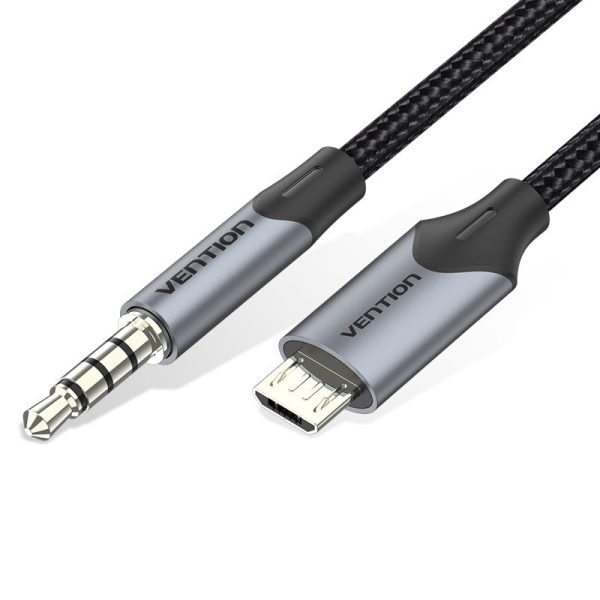 Vention Micro USB to TRRS 3.5mm Male to Male Audio Cable for Android and PC (1M, 1.5M, 2M) | BDGB Sale