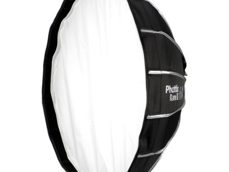 Phottix Rani II 60cm Folding Beauty Dish with Push & Pull Function, Front Diffuser, Inner Baffle and Honeycomb Grid for Photography | PH82765 Fashion