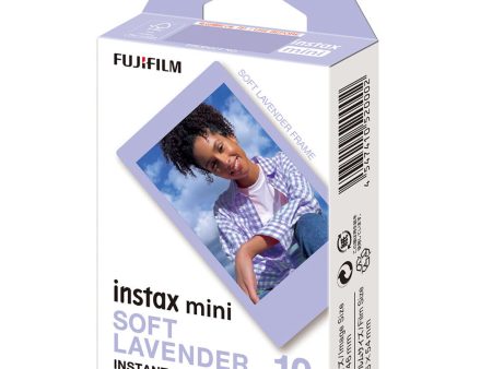 FUJIFILM Soft Lavander Instax Mini Film 10s Single Pack 10 Sheets for Instant Camera Discount