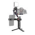 Hohem iSteady MT2 Kit 4-in-1 Camera Gimbal with 3-Axis Stabilizer, Built-in AI Tracker, Magnetic Fill Light CCT RGB for  Compact Camera, Action Camera, Smartphone, Sony ZV-E10, A7S III, FX3, A6000, Canon EOS R5, R8, Nikon Z7 II, Z50 Online Hot Sale