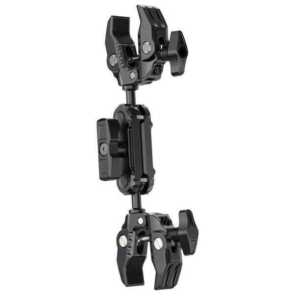 Ulanzi CO17 Super Clamp with 360° Dual Mini Ball Head Magic Arm, 12-58mm Clamping Surface, 1 4 -20 ARRI Adapter, 3.5kg Max. Load Capacity for Smartphone Clip, Fill Light, Compact, DSLR, SLR, Mirrorless, Panoramic, Action Cameras | C046GBB1 For Cheap