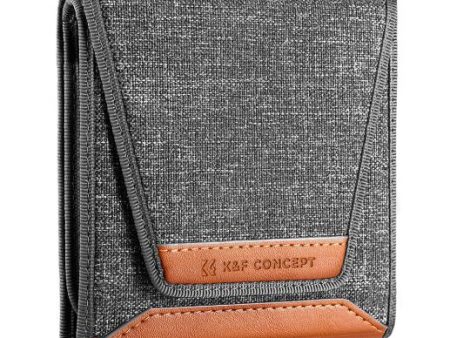 K&F Concept 3-Pocket Filter Pouch Case fits up to 62mm   82mm Camera Filters | KF13-138, KF13-139 For Sale