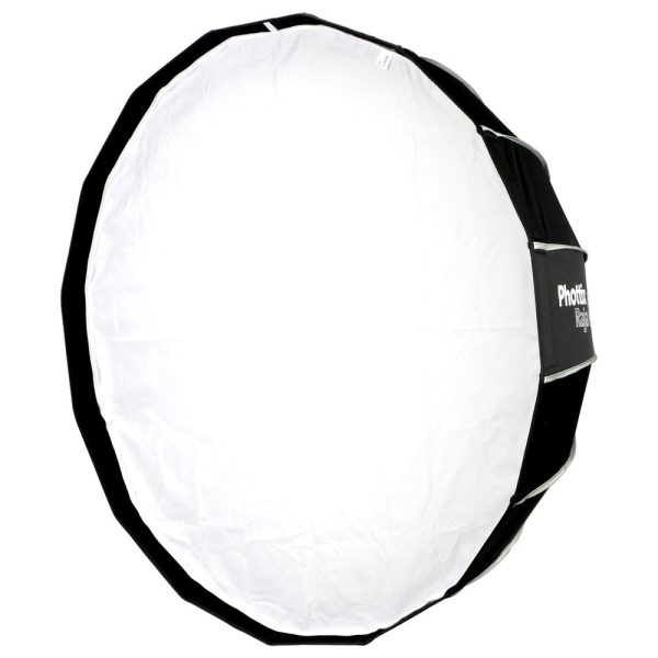 [CLEARANCE] Phottix Raja 85cm Quick-Folding Umbrella Style Round Softbox with Grid, Removable Interior Baffle and Bowens S-Mount for Photography | PH82728 Hot on Sale