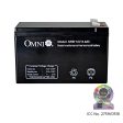 OMNI Sealed Lead Acid Rechargeable Battery 12V 9Ah with 20 Hours Recharging Time, Maintenance Free, Heat & Impact Resistant Jar Casing | SRB-12V9AH Supply