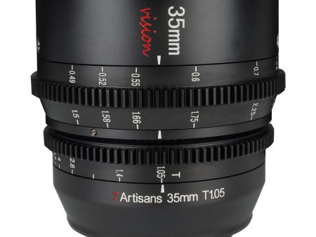 7Artisans Vision 35mm T1.05 Photoelectric MF Manual Focus Cine Lens for APS-C Format Sensors, ED Glass and All-Metal Shell Design for FUJIFILM X Mount Mirrorless Cameras Supply