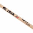 Vic Firth STB1 Terry Bozzio Phase 1 Signature Lacquer Hickory Reversed Tear Drop Tip Drumsticks with Short Taper for Drums and Cymbals For Discount