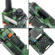 BaoFeng UV-5R (Single & Set of 2 3 4) Walkie-Talkie Dual-Band VHF UHF Transceiver 5W PC Programmable Two-Way Radio with 128 Store Channels, 136-174 400-520MHz Frequency Range, 5km Max. Talking Range, Clear Voice Output (Green) Online Hot Sale