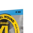 D Addario XL Nickel Wound Super Light Top   Regular Bottom Electric Guitar Strings Set (.009-.046) | EXL-125 Online now