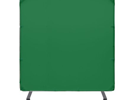 Pxel 2 x 2m Chroma Key Green Screen Background Backdrop Muslin Cloth Kit with Collapsible Stainless Steel Frame with Elastic and Velcro Fastening Straps for Live Video and Studio Videography Fashion