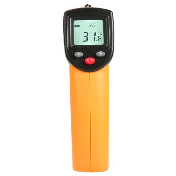 Benetech GM530 Non-Contact Infrared Thermometer Digital Thermal Scanner (Battery Included) with Infrared Sensor from -50° to 530° Celcius, LCD Display for Hot Hazardous Objects, Body & Forehead Temperature Check Fashion