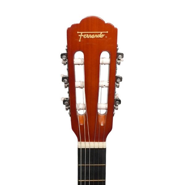 Fernando CG100 18 Fret 6 String Classical Acoustic Guitar with 34-Inch 2 4 Size with Nylon Strings, Linden Body and Chrome Machine Heads for Musicians Fashion