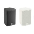 Martin Audio Adorn 40 Ultra Compact 2-Way Wall Mounted Loudspeaker System for Indoor Music and Speech Broadcast (70 100V Transformer Available) (Black White) | A40, A40T, A40-W, A40T-W on Sale