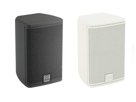 Martin Audio Adorn 40 Ultra Compact 2-Way Wall Mounted Loudspeaker System for Indoor Music and Speech Broadcast (70 100V Transformer Available) (Black White) | A40, A40T, A40-W, A40T-W on Sale