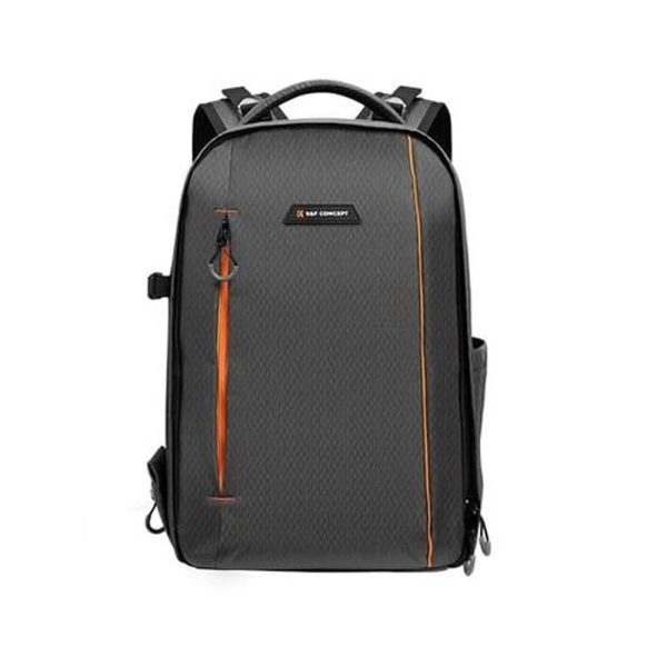 K&F Concept 18L Nature Wander 05 Waterproof Camera and Drone Backpack Knapsack fits 15.6  Laptop with Padded Dividers, Rain Cover for DSLR   Mirrorless and Other Photography Accessories | Black Orange, Dark Grey Discount