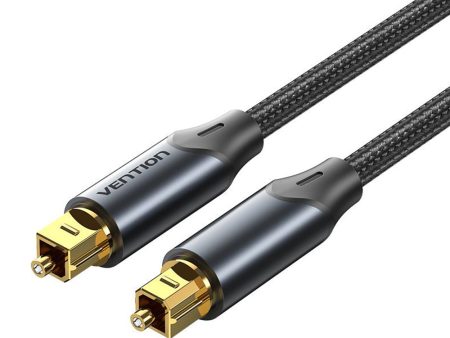 [CLEARANCE] Vention (1m - 15m) Digital Toslink Optical Fiber Audio Extension Cable Aluminum Alloy Type Gold-Plated for TV, PS4, PlayStation, Xbox, PC, Gaming, Camera, Printer | BAVB Series For Cheap