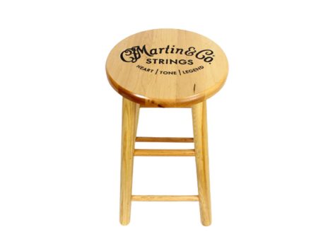 Martin & Co. 24  Ash Wooden Bar Stool Chair with Matte Finish for Gigs, Recording and Music Production Cheap