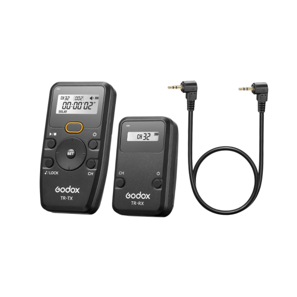 [CLEARANCE] Godox TR Series 2.4GHz Wireless Timer Shutter Remote Control Transmitter Receiver with 100m Range, 6 Timer Shooting Modes for Canon, Nikon, Panasonic, Sony Camera Photography TR-C1 TR-C3 TR-N1 TR-N3 TR-P1 TR-S1 TR-S2 TR-OP12 Cheap