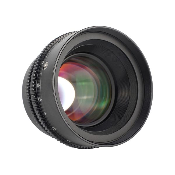 7Artisans Vision 50mm T1.05 Photoelectric MF Manual Focus Cine Lens for APS-C Format Sensors, ED Glass and All-Metal Shell Design for Canon EOS-R RF Mount Mirrorless Cameras Online Sale