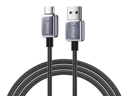 ORICO GQA66 2m 1.5m 1m USB-A to USB Type C Fast Charging Data Cable PD 66W, 480Mbps Transmission Rate, Nylon-Braided Aluminum Alloy for Smartphones, Android, Tablet Hot on Sale