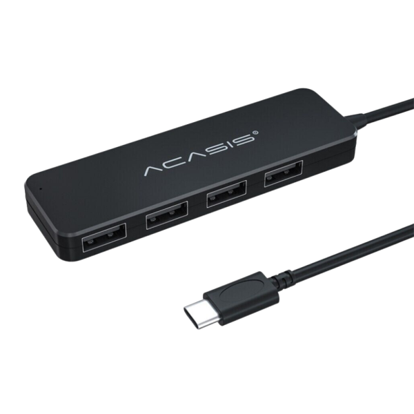 ACASIS 4-in-1 4-Port USB 2.0 to Type C Hub Splitter Docking Station with 480Mbps High-Speed 0.2m   1.2m Cable for Laptop and Desktop | AC2-L42 AC2-L412 on Sale