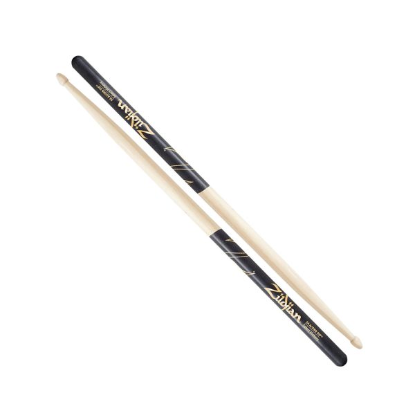 Zildjian Hickory Wood Drumsticks Acorn Tip for Drums and Cymbals (Black Natural, Red White) | Z5AACD, Z5AACWDR Supply