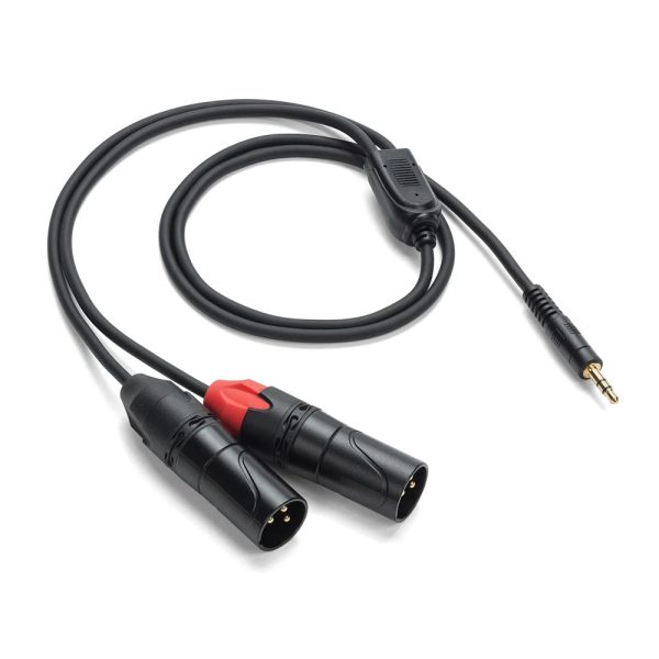 Samson TOURtek PRO TPADXM8 1   3 Meters 3.5mm to Dual 3 Pin XLR Male Breakout Cable with PVC Jacket, Gold Plated Neutrik Connectors and Copper Mesh Shielding | ESATPADXM83 ESATPADXM89 Online