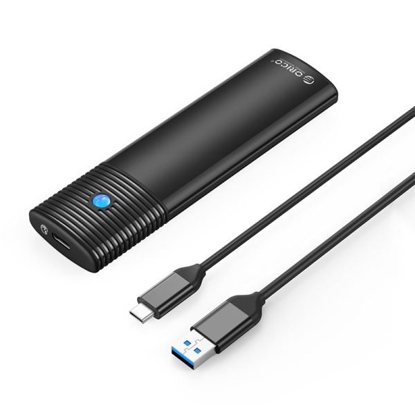 [CLEARANCE] ORICO PWM2-G2 NVMe to USB 3.2 Gen2 USB Type C M.2 SSD Enclosure Tool-Free with USB Type C to USB Type C Cable, 10Gbps Fast Data Transmission Rate, 4TB Max. Supported Capacity, Support NVMe Protocol & UASP, Windows, macOS, Linux Supply